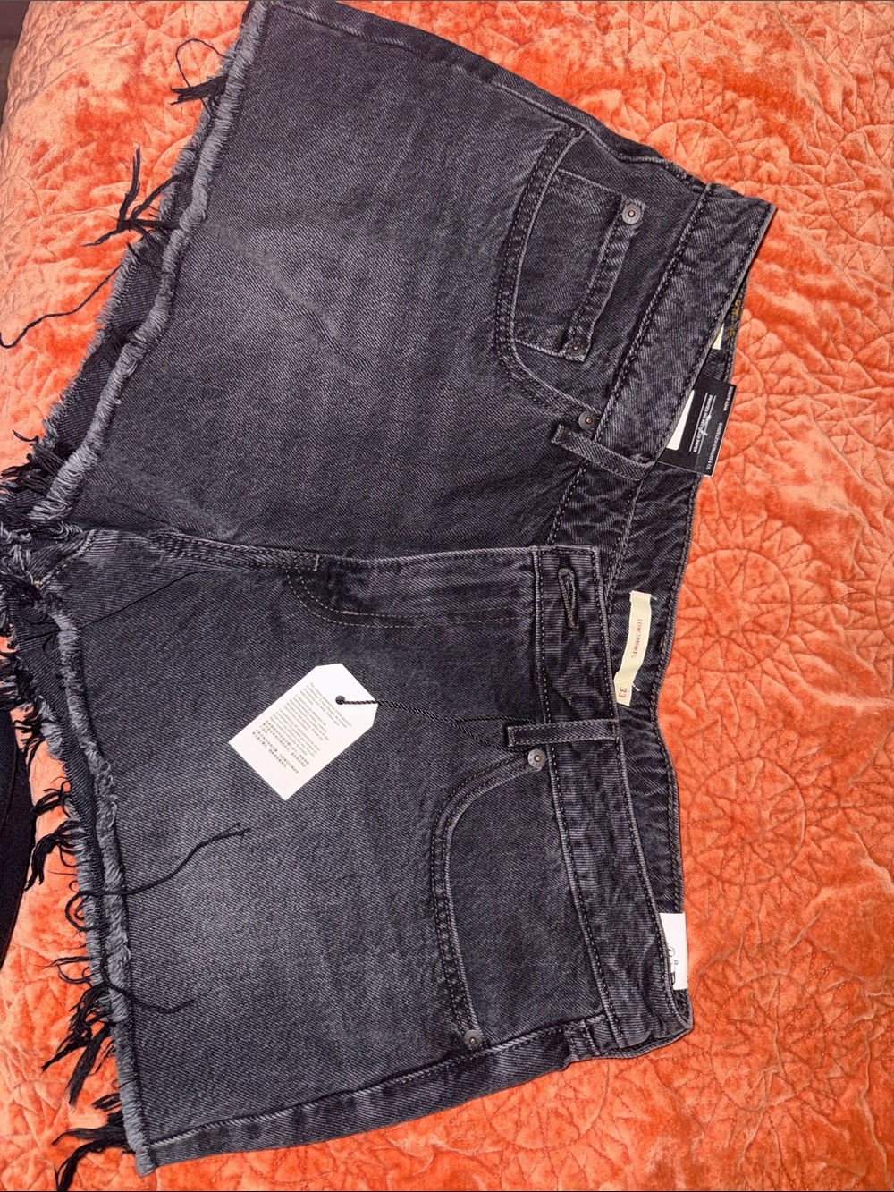 Levi’s low rise shorts